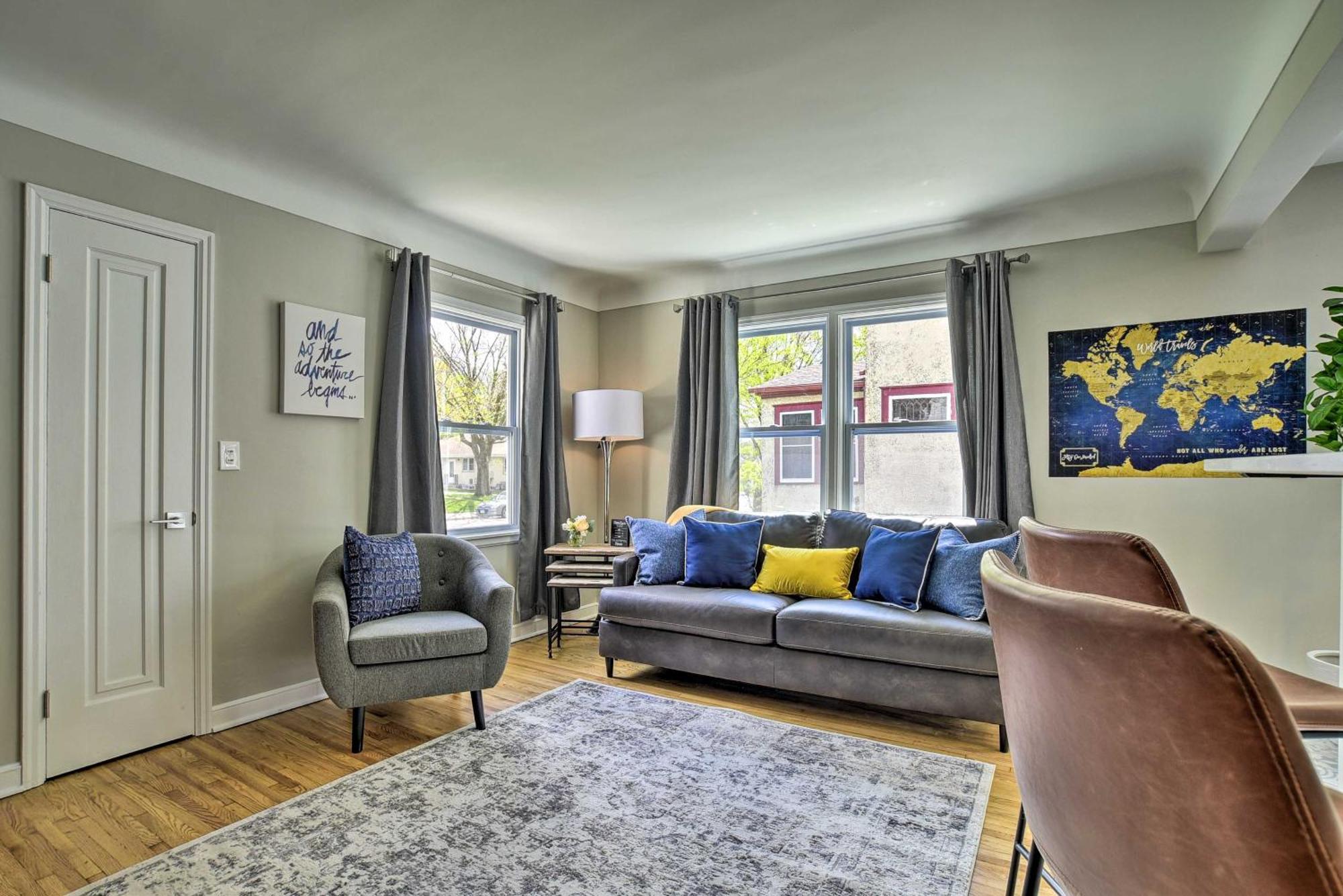 Cozy Home Wifi, Parking, 5 Mi To Dtwn Mpls! Минеаполис Екстериор снимка